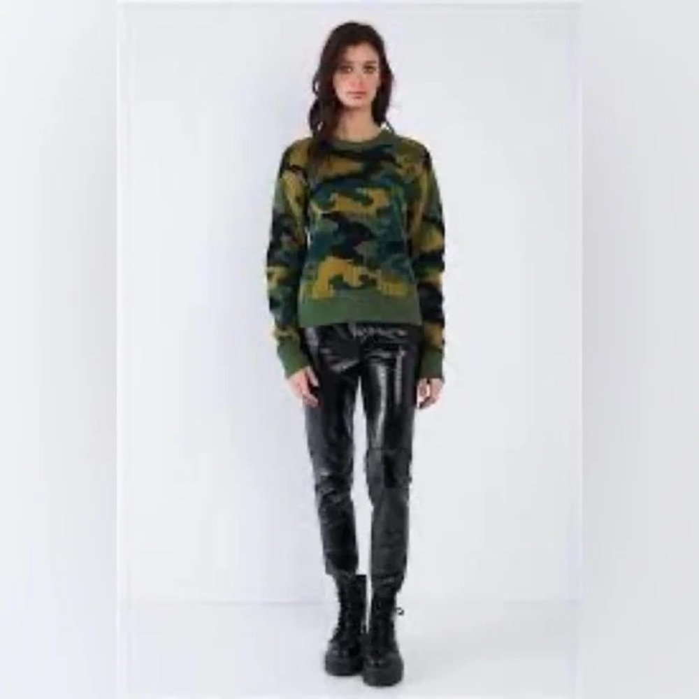 Gilli | Multi Army Camouflage Knit Relaxed Fit Sweater Various New - Picture 3 of 6